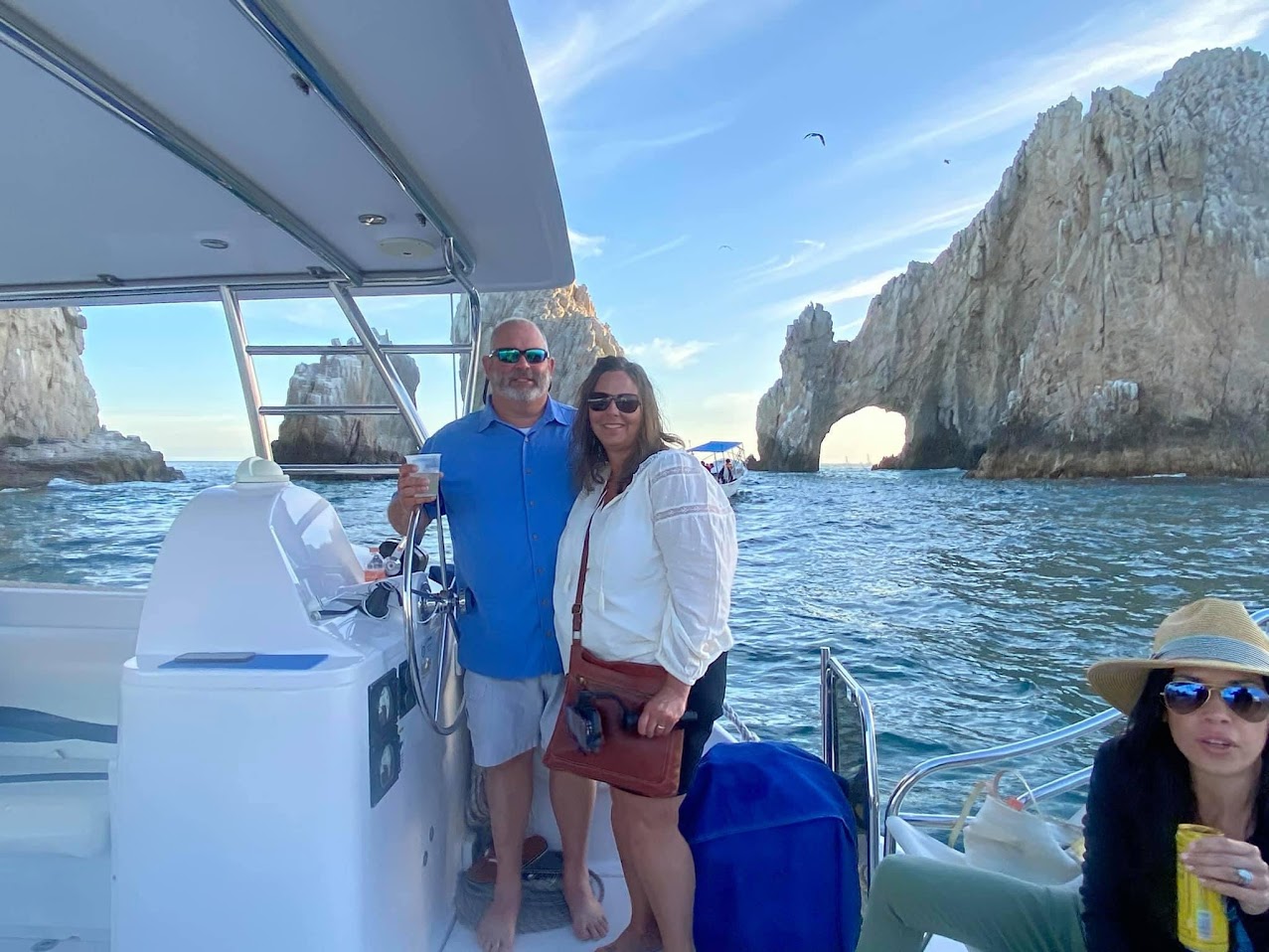 Couple on the boat